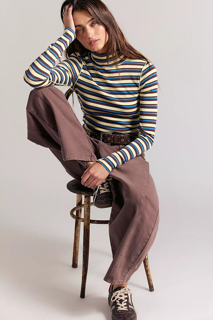 Good Good Turtle Stripe in Yellow Combo