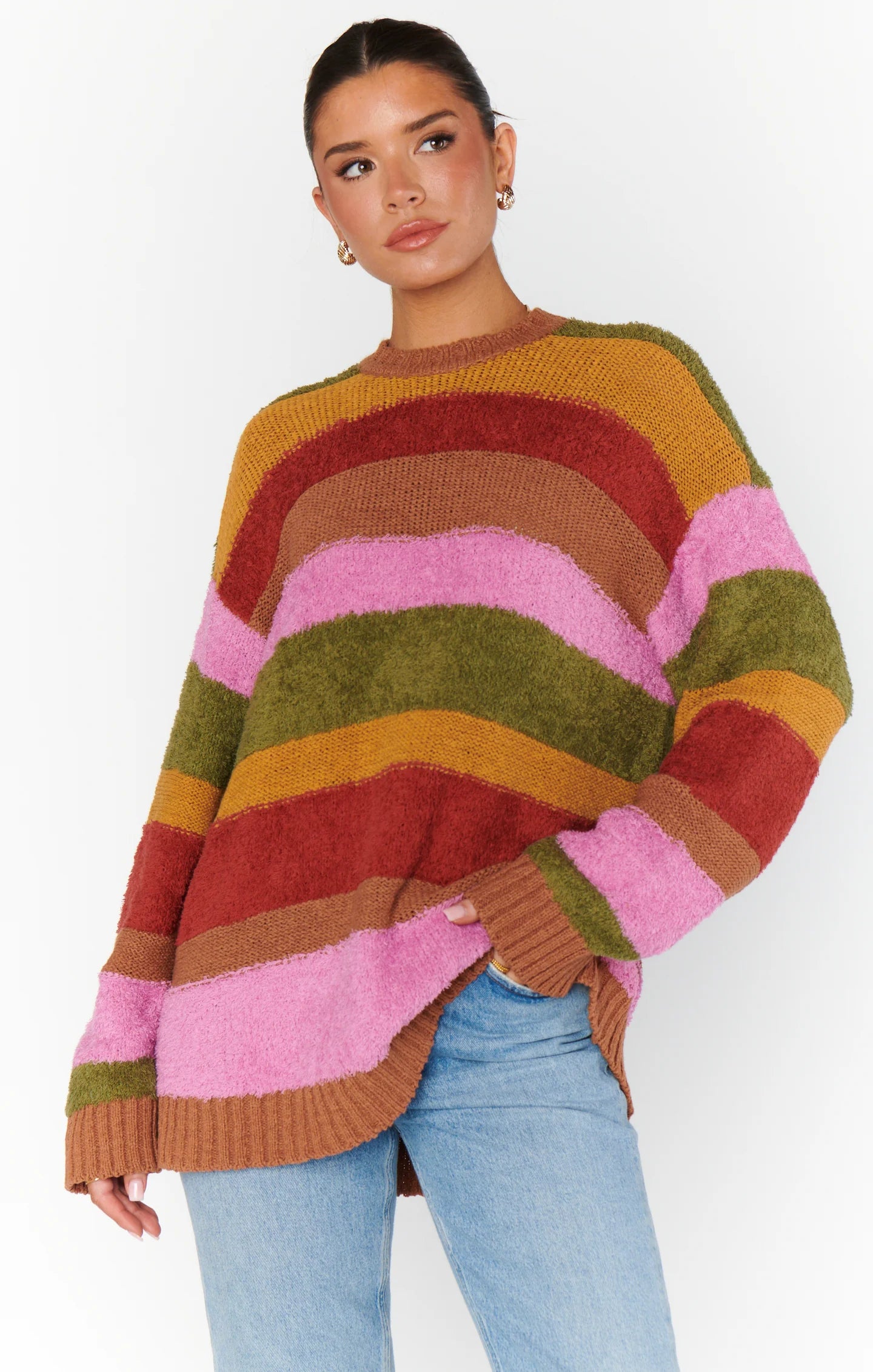 Chilly Sweater - Hutch Multi Stripe Knit *