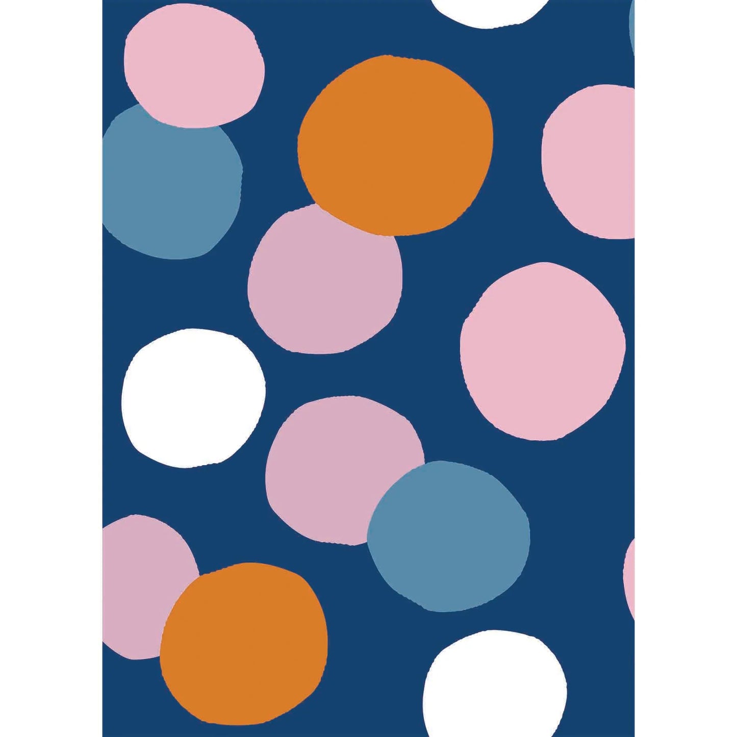 Tulip Bubbles Reversible Microfiber Hand Towel