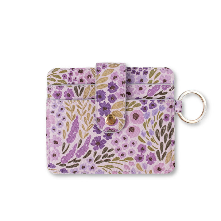 Card Wallet | Lilac Floral
