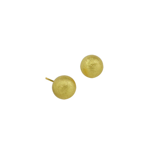 Lila small ball Studs