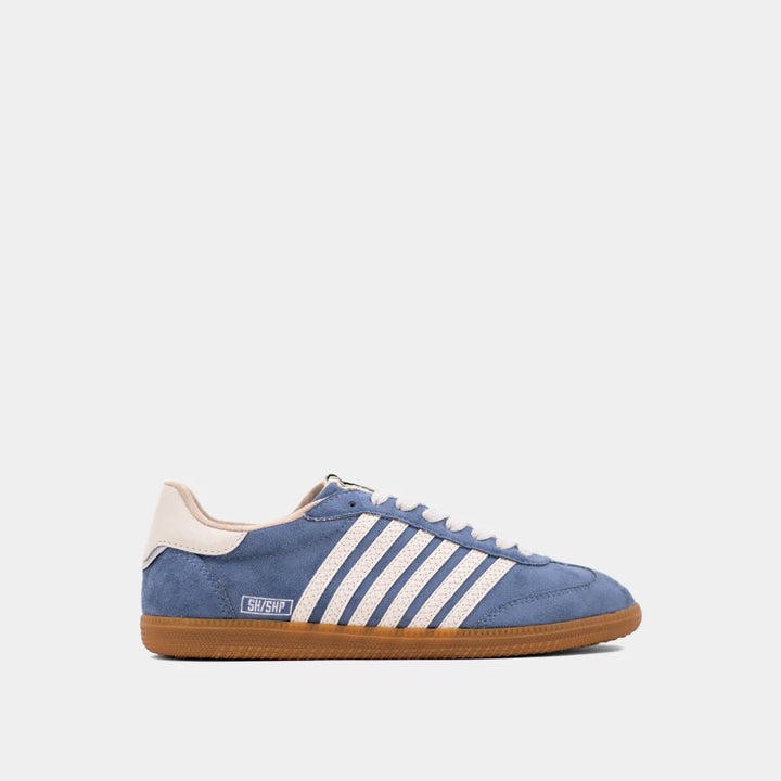 Stevie Blue Suede Sneakers