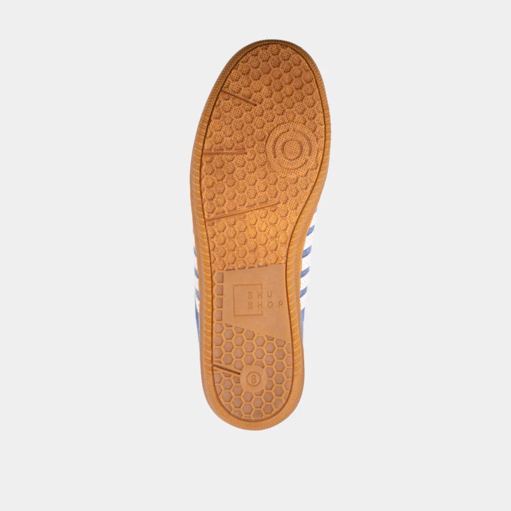 Stevie Blue Suede Sneakers
