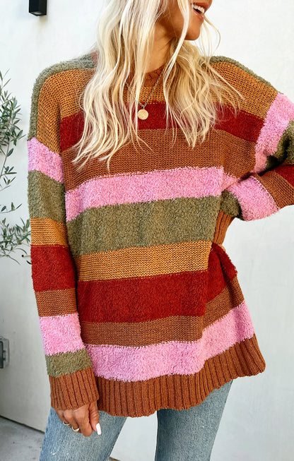 Chilly Sweater - Hutch Multi Stripe Knit *