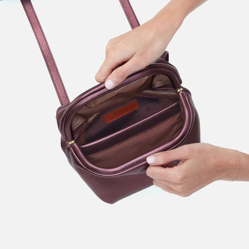 Logan Crossbody Frosted Plum*