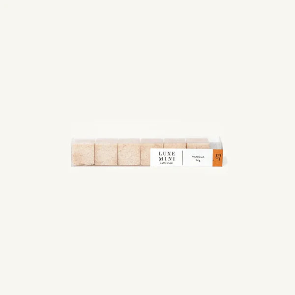Vanilla Luxe Mini Latte Cube | 6 Count