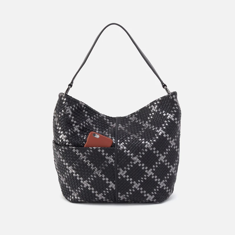 Harley Hobo Black Metallic Woven*