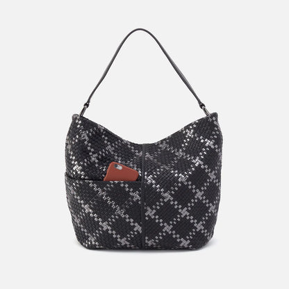 Harley Hobo Black Metallic Woven*