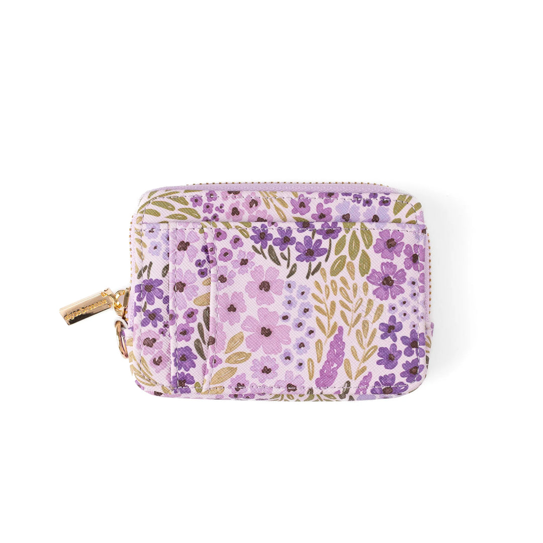 Zip Wallet | Lilac Floral