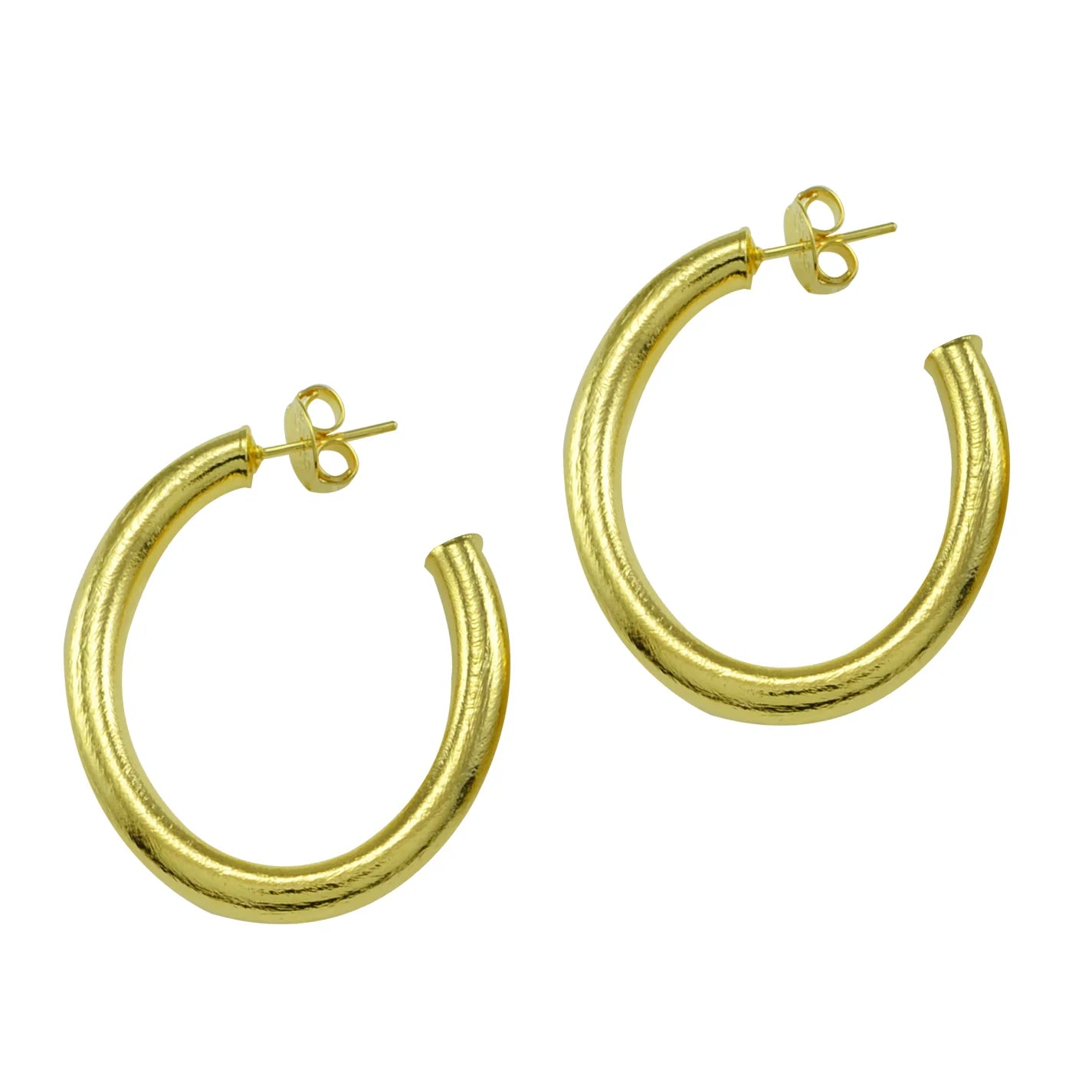 Ariela Oval Hoop Earrings