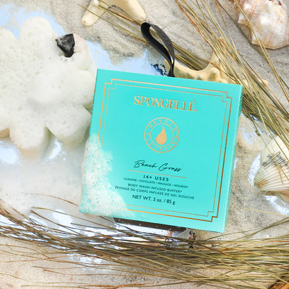 Body Wash Infused Buffer - Beach Grass*