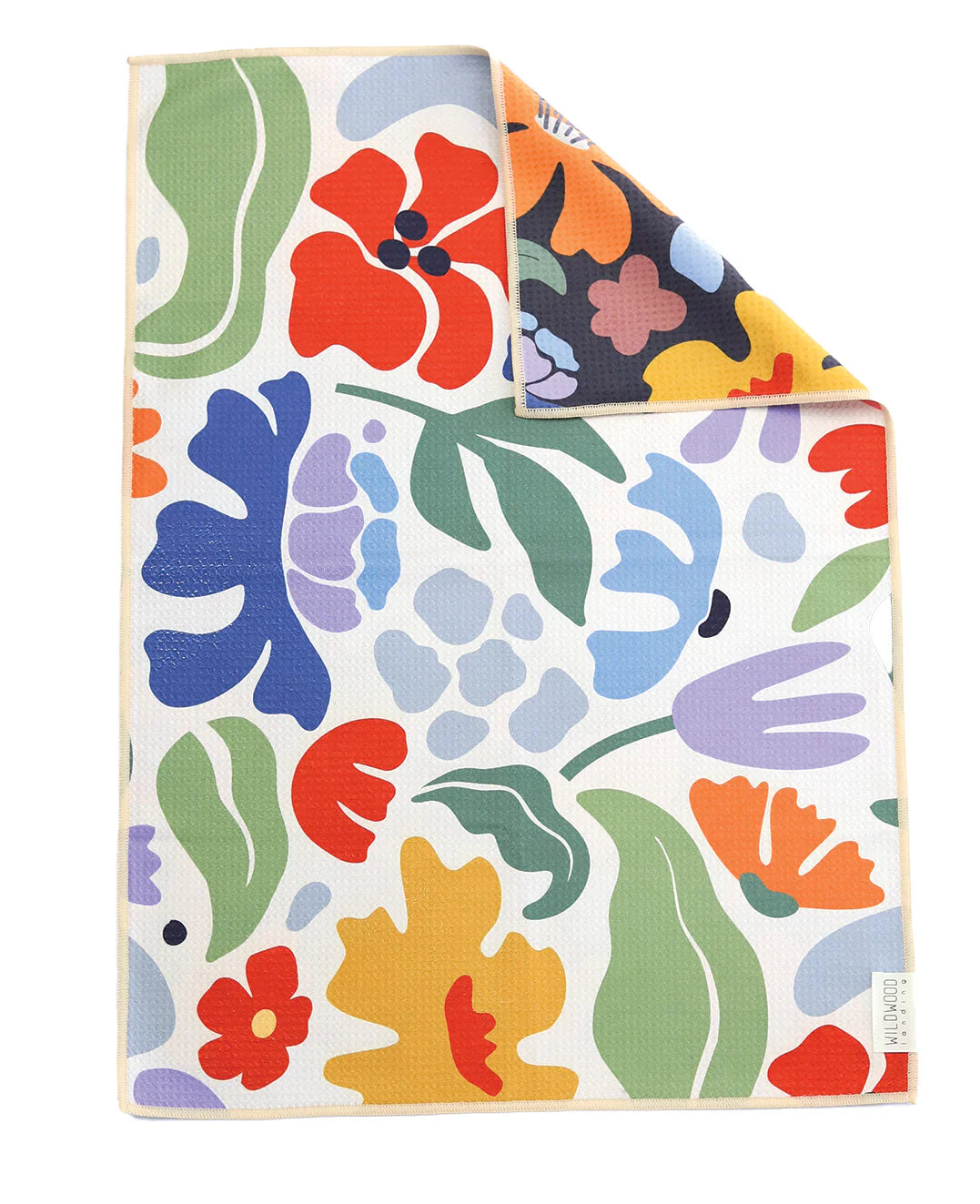Blossom Reversible Microfiber Hand Towel