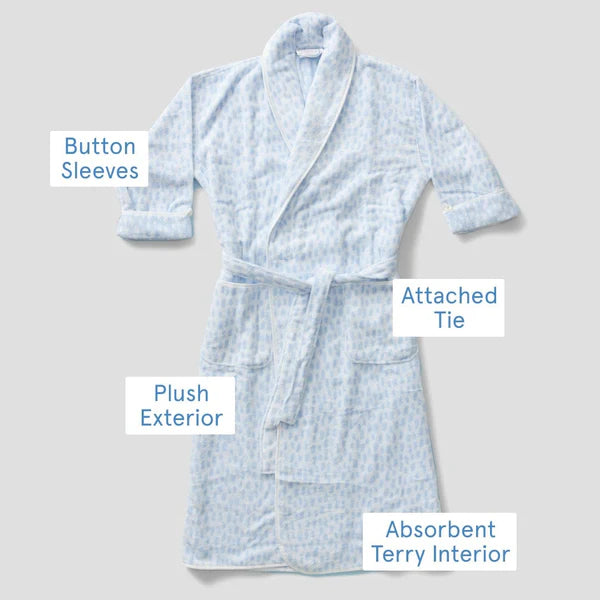 Blue Millie Long Robe