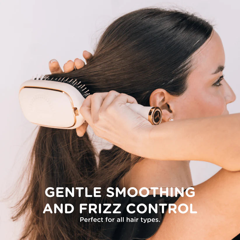 Boar Bristle Hair Brush - Tan