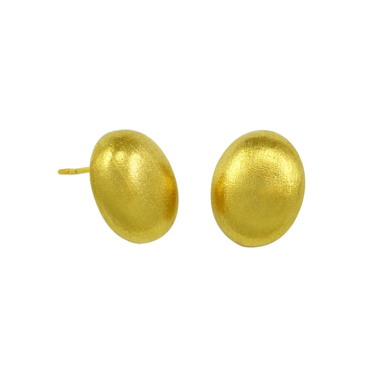 Bruny Oval Stud Earrings