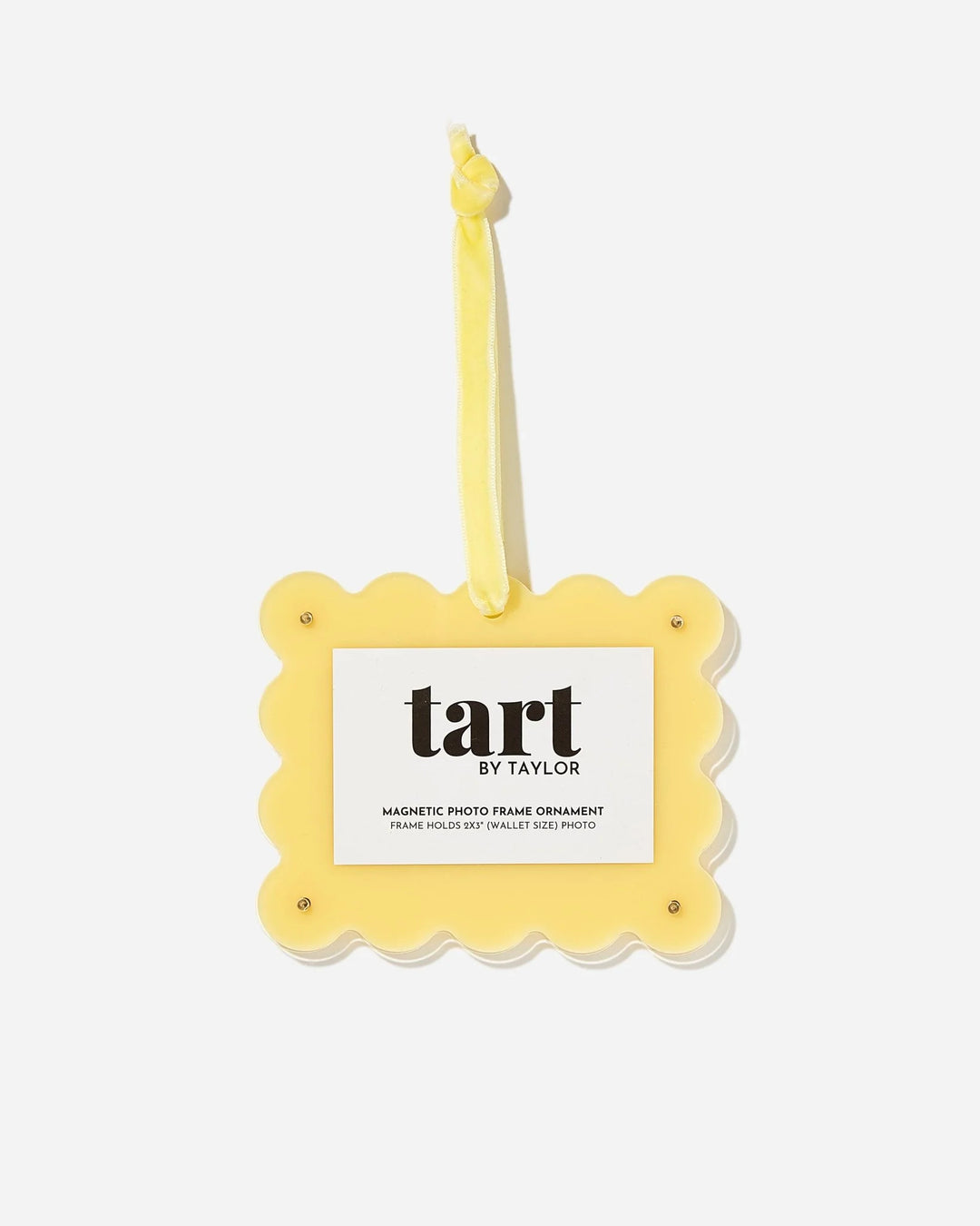 Butter Yellow Frame Ornament