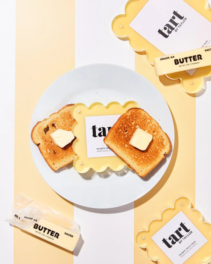 Butter Yellow Mini Acrylic Picture Frame