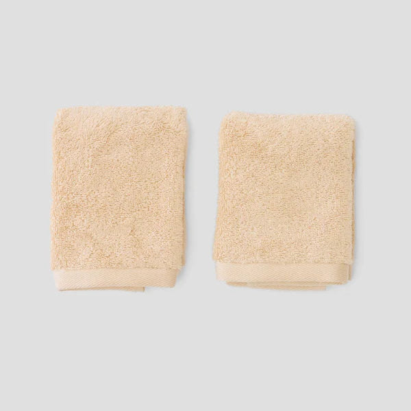 Basic Washcloths | Solid Camel - Set of 2