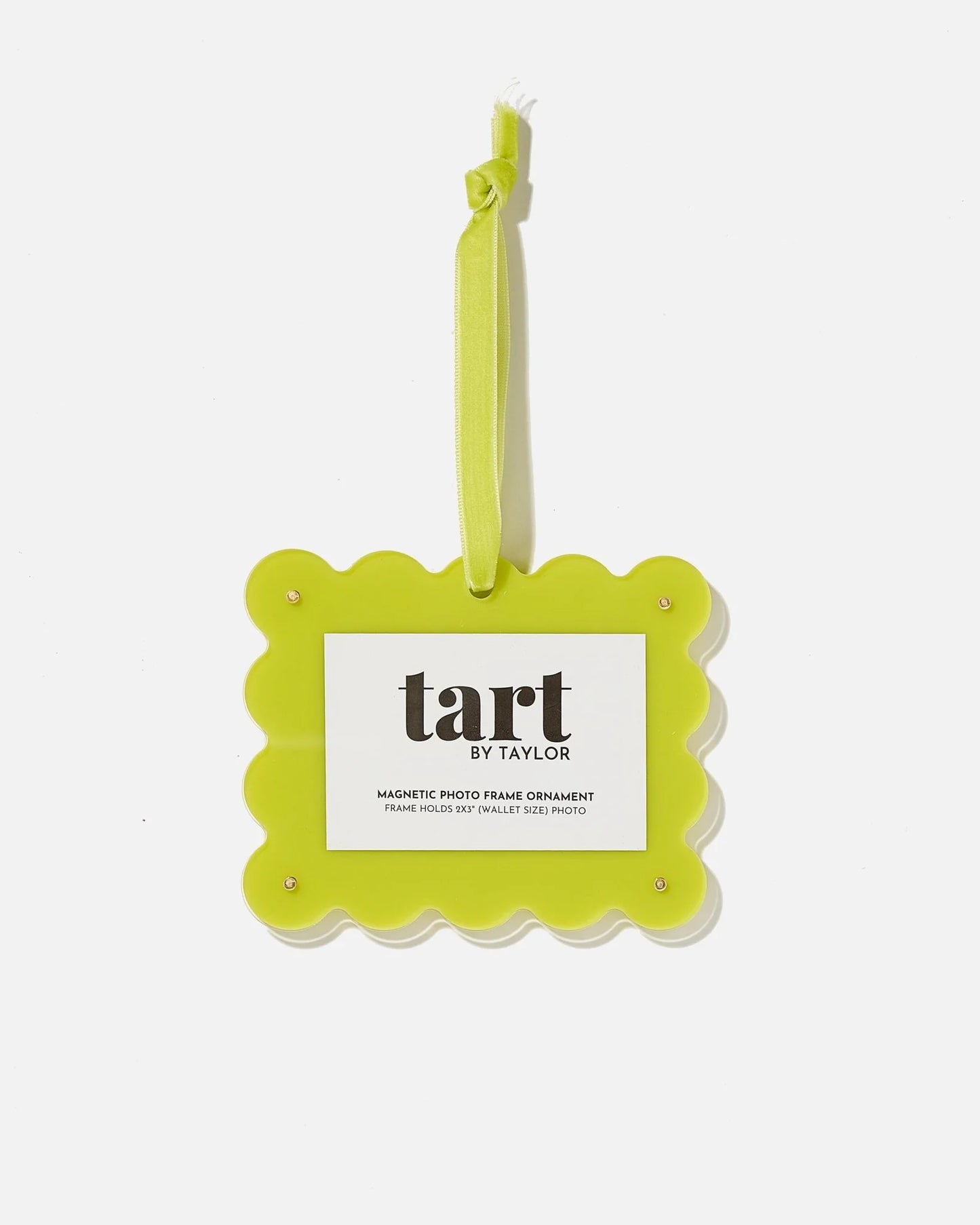 Chartreuse Frame Ornament