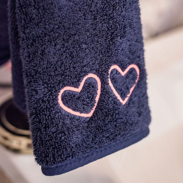 Makeup Towel | Coral Hearts