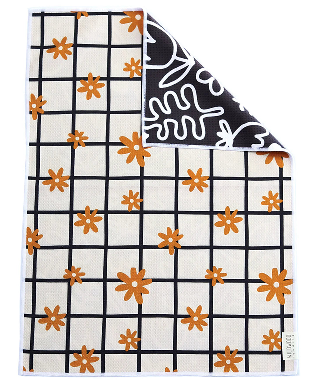 Daisy Reversible Microfiber Hand Towel