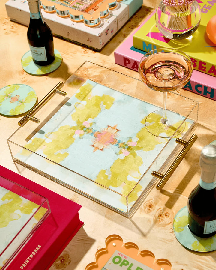 Daylight's Kiss Large Acrylic Tray