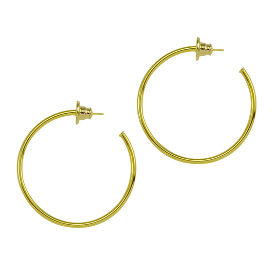 Deauville Shine Hoop Earrings