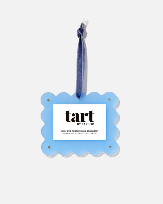 Denim Blue Frame Ornament