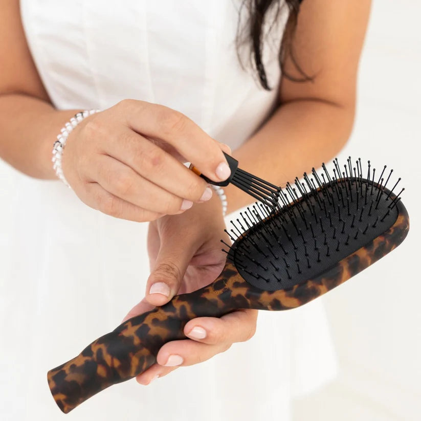 Detangler Hair Brush for Medium Hair | Tortoise