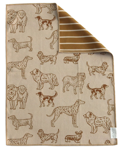Dog Days Reversible Microfiber Hand Towel