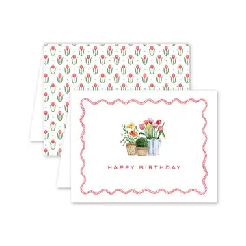 Tulips Happy Birthday Card*