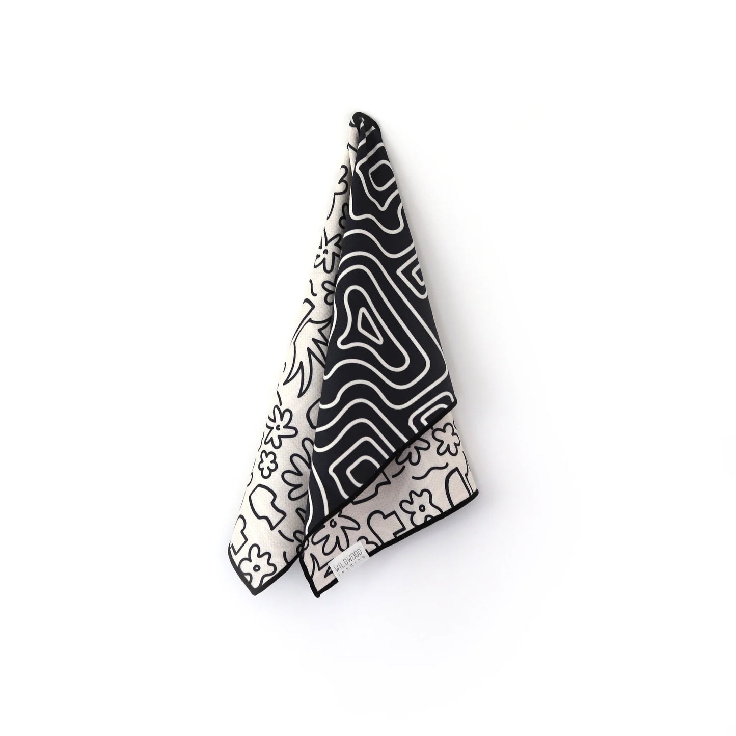 Echo Reversible Microfiber Hand Towel