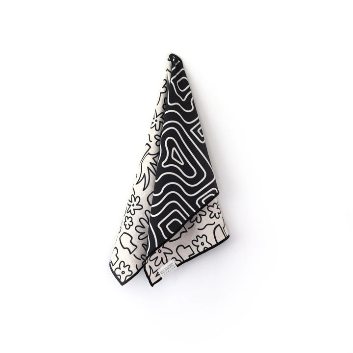 Echo Reversible Microfiber Hand Towel
