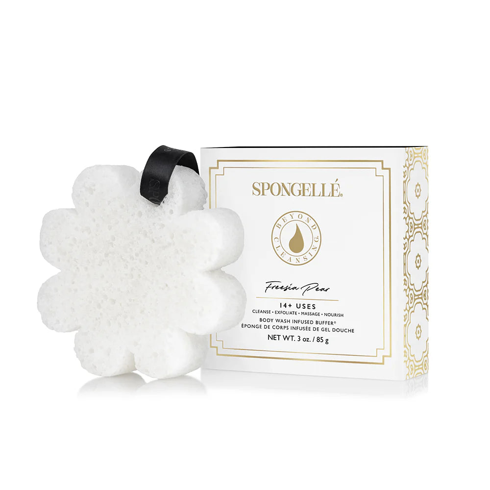 Body Wash Infused Buffer - Freesia Pear*
