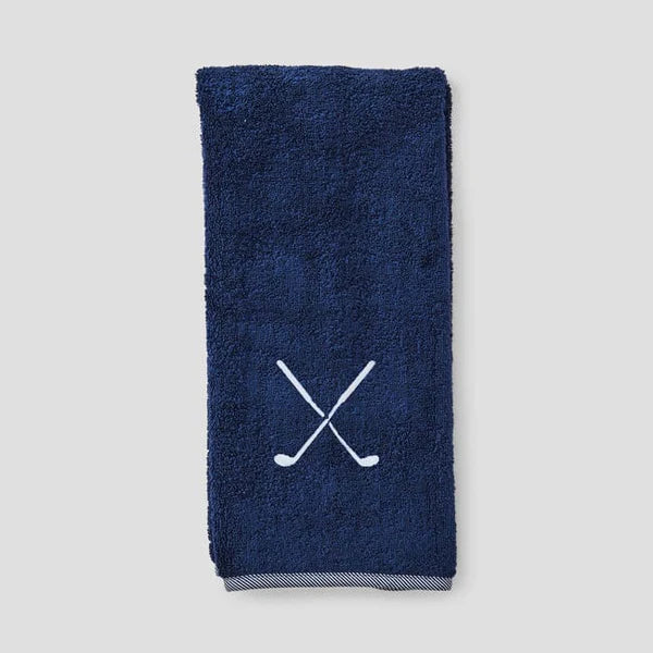 Golf Towel | Navy Terry Clubs