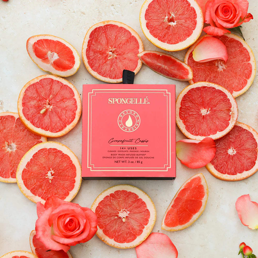 Body Wash Infused Buffer - Grapefruit Cassis