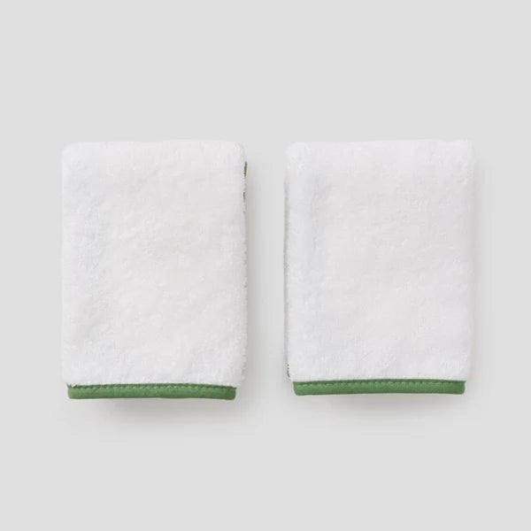 Signature Washcloth | Green - Set of 2