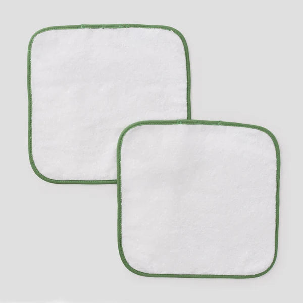 Signature Washcloth | Green - Set of 2