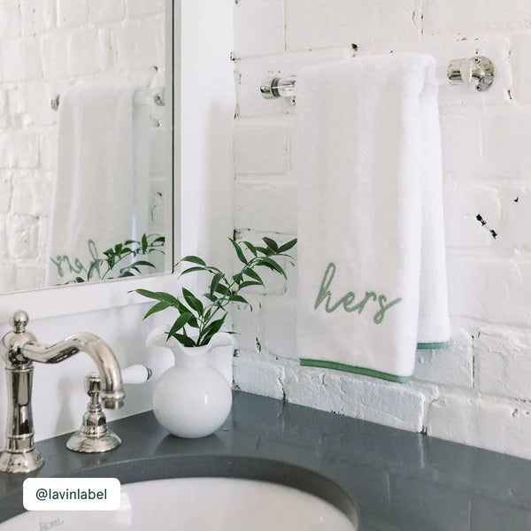 Signature Hand Towel | Green