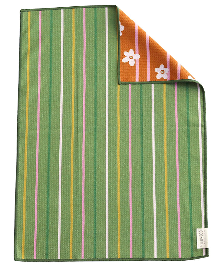 Lean &amp; Green Reversible Microfiber Hand Towel