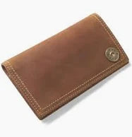 Leather Checkbook Wallet *