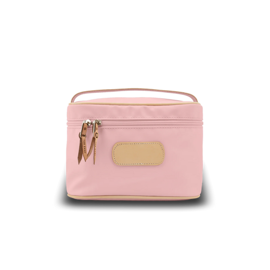 Jon Hart Makeup Case | Rose Coated Canvas