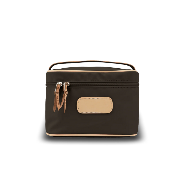 Jon Hart Makeup Case | Espresso Coated Canvas