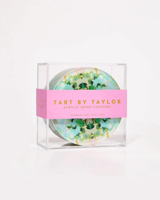 Nantucket Bloom Acrylic Coaster - Set of 4