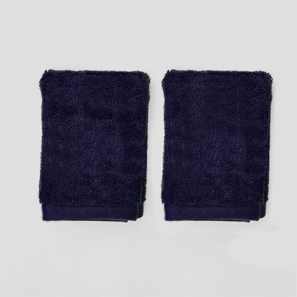 Basic Washcloth | Navy - Set of 2