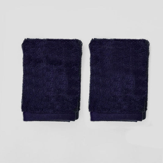 Basic Washcloth | Navy - Set of 2