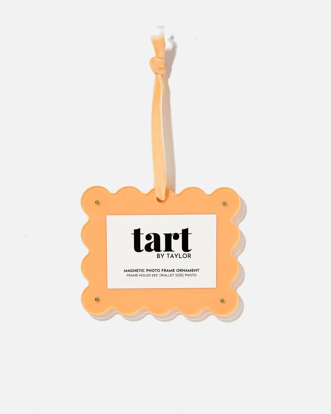 Orange Sherbet Frame Ornament