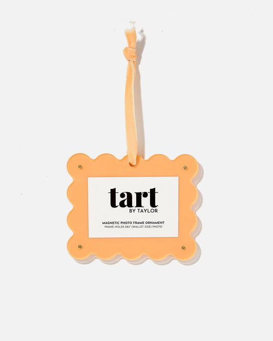 Orange Sherbet Frame Ornament