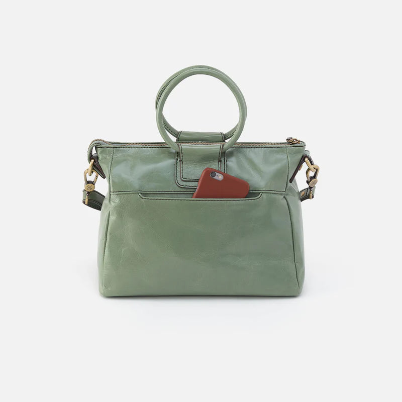 Sheila Medium Satchel - Jade