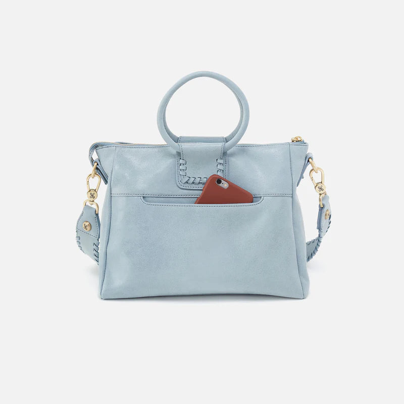 Sheila Medium Satchel - Sky